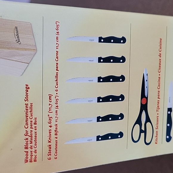 Sunbeam 13pc Westmont Cutlery Block Set - Picture 11 of 12